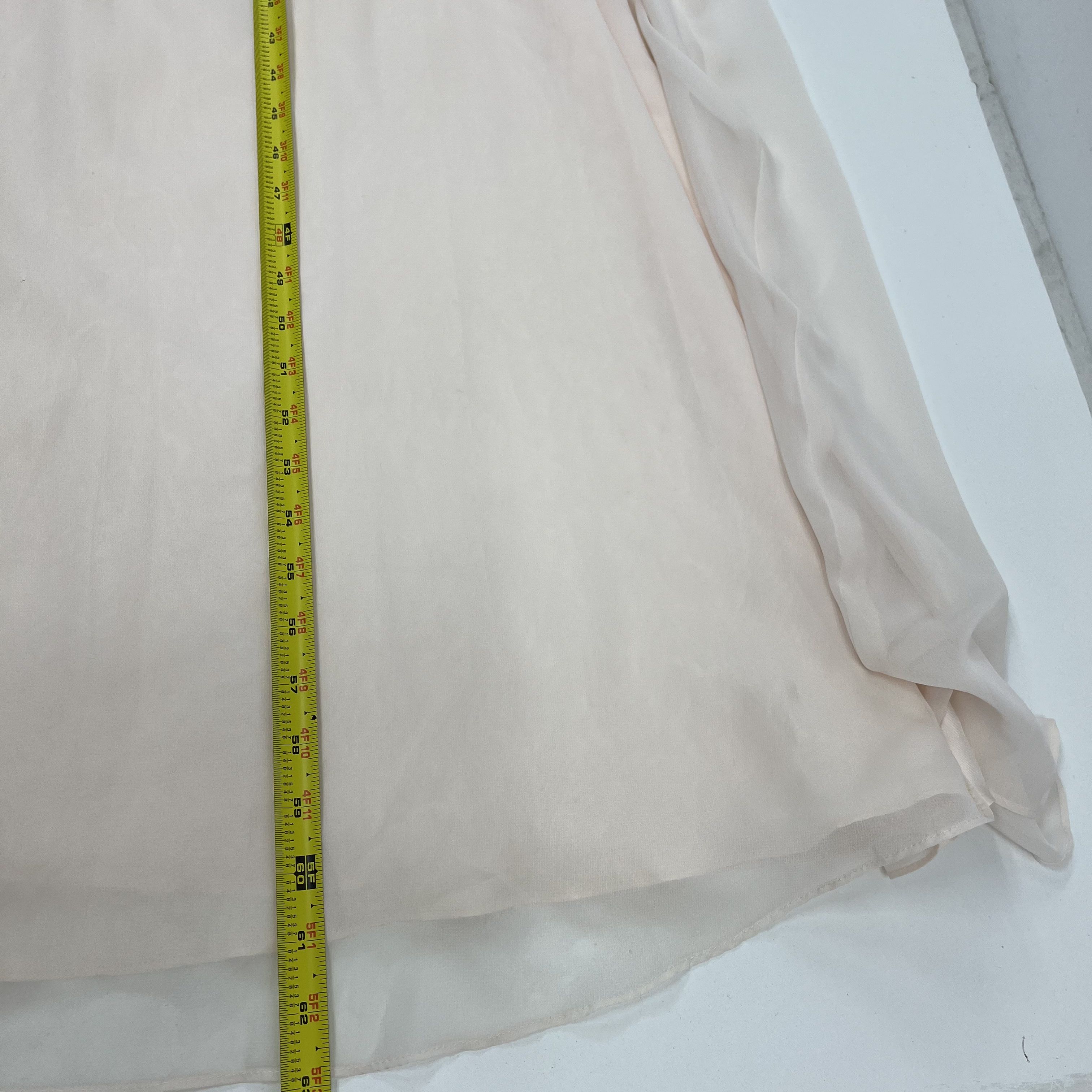 Weddington Way Charlotte Chiffon Maxi Bridesmaid Dress Womens Size 14 NWT