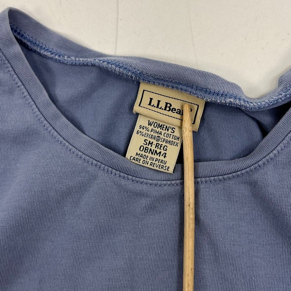 LL Bean Women's Clothing Lot 4pc T-Shirts Shorts Sz S M L 10 Navy Blue Pink