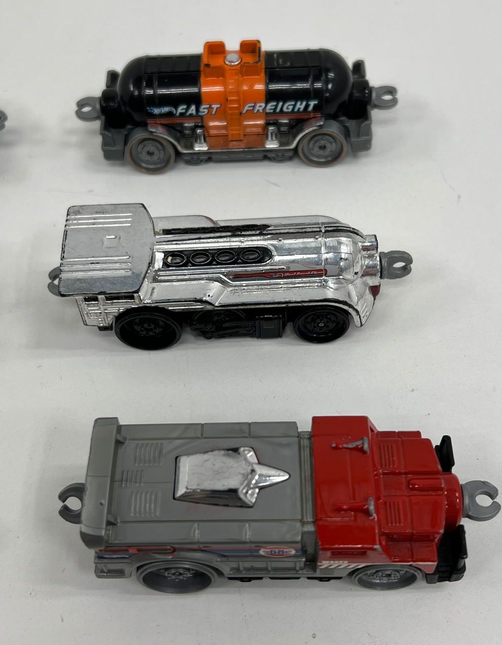 Collectible Mattel Hot Wheels Train Cars Lot C2010 -11 Mixed Styles & Colors
