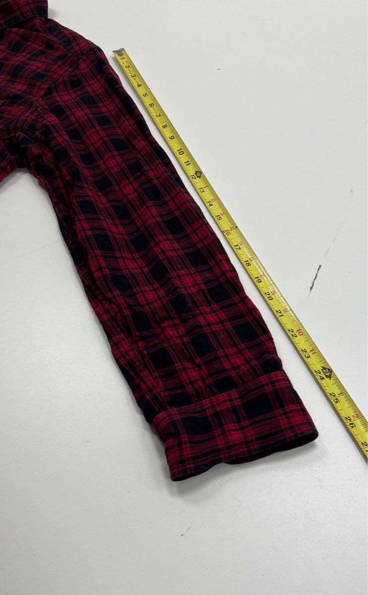 Duluth Trading Co. Red and Black Plaid Skirt - Size XL