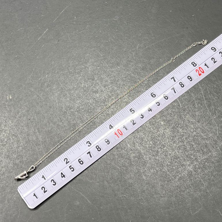 925 Sterling Silver Rhinestone Flip Flop Charm Necklace