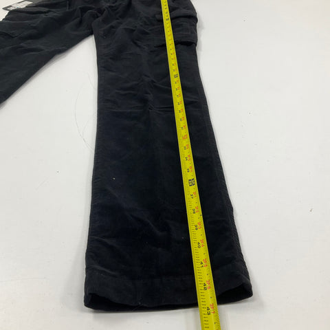 Mason's Forte Dei Marmi Black Corduroy Chile Cargo Pants Men's Size 52 NWT
