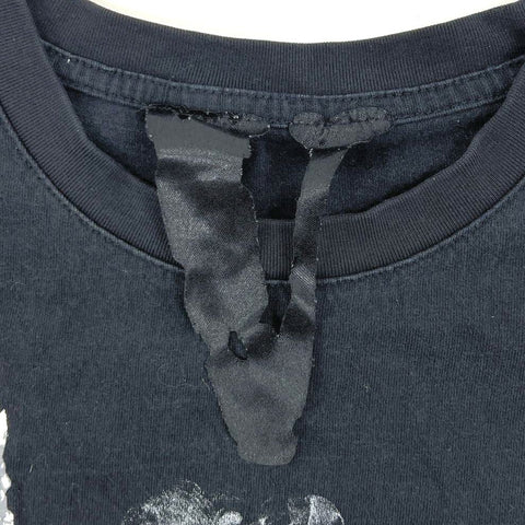 Vlone NAV Good Intentions Dove Angel Graphic T-Shirt Big V Logo Sz L