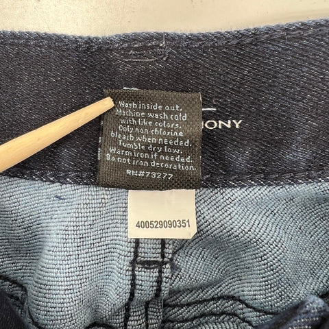 Marc Anthony Dark Wash Slim Straight Fit Luxury+ Denim Jeans Men's 34x34 NWT