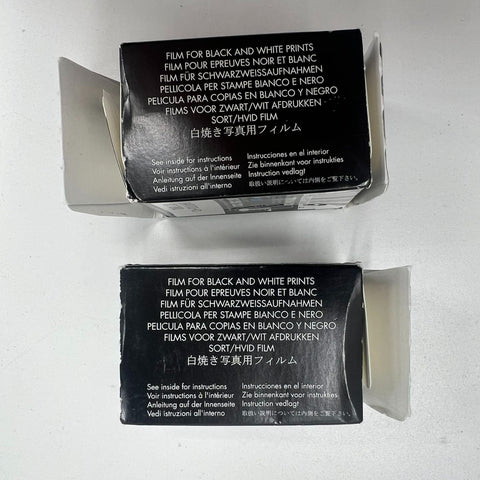 ILFORD FP4 Plus 125 Black and White Film 2 Rolls IOB Open