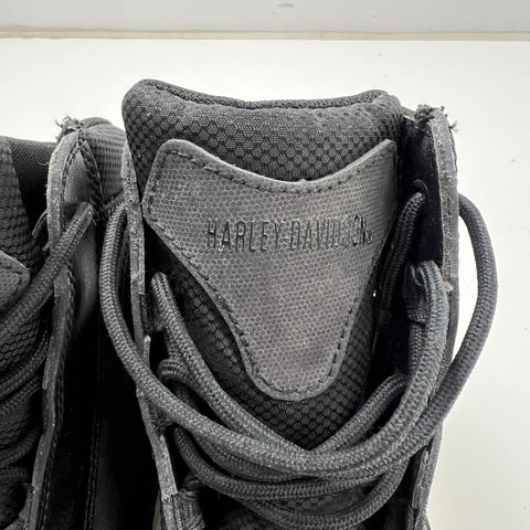 Harley-Davidson Steinman Black Waterproof Riding Sneaker High Top Men's Size 7.5