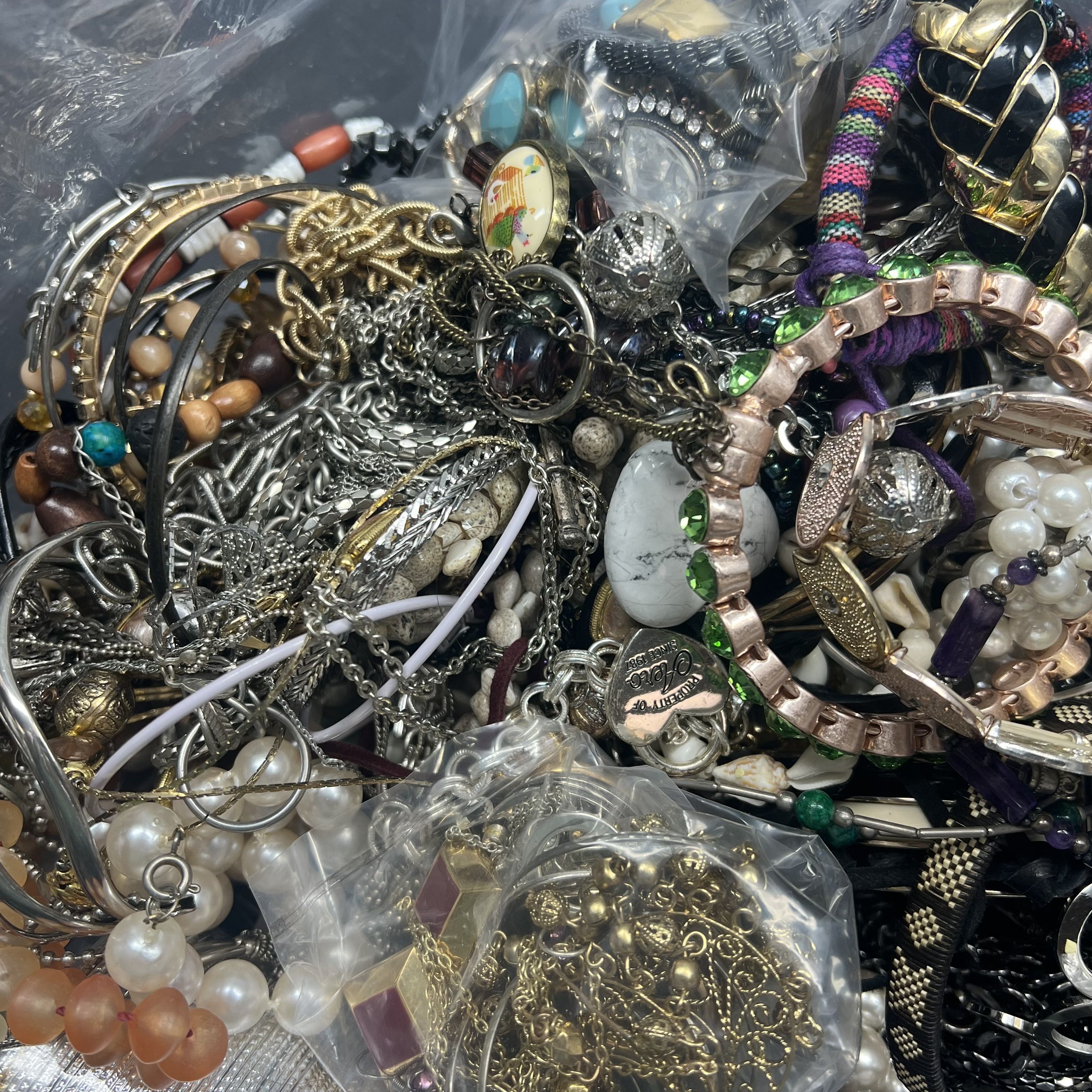 5LBS Wearable Costume Mixed Jewelry Grabbag