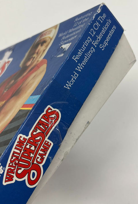 Vintage 1985 WWF Wrestling Superstars Board Game Milton Bradley Hulk Hogan