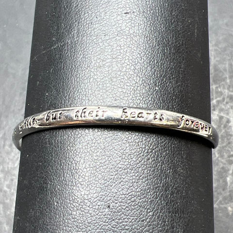 925 Sterling Silver "A Mother" Cuff Bracelet 10.45g