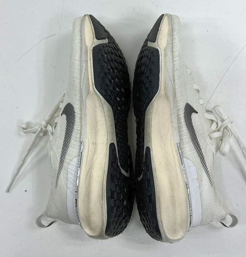 Nike ZoomX Invincible Run Flyknit Rawdacious White Running Shoes Size 8