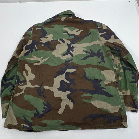 Vintage 80s USAF Woodland Camo BDU Hot Weather Combat Jacket Men's L Regular