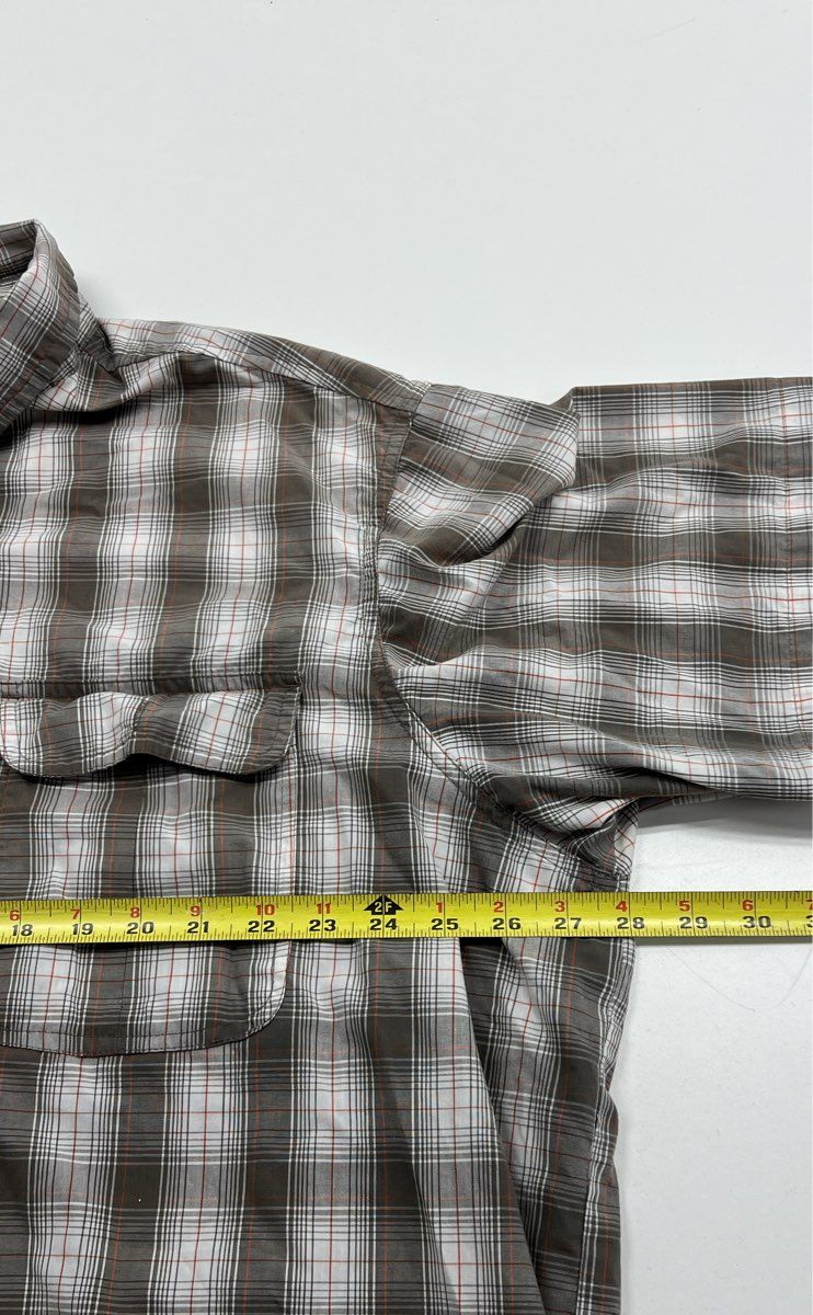 Red Head Brand Co. Gray, Red and White Plaid Casual Dress - Size 3TG