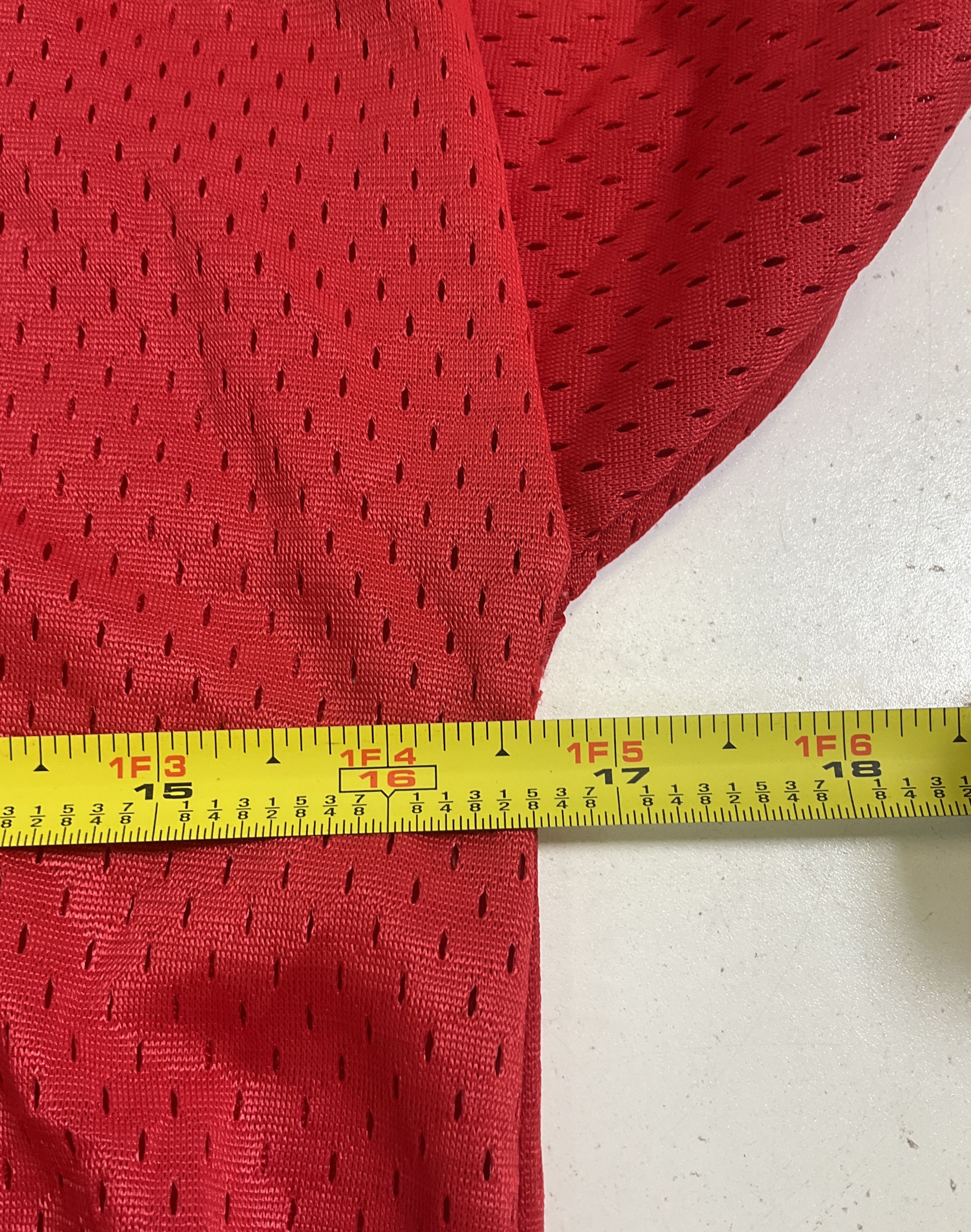 Vintage 70s Unbranded Red 1976 Jay Band Mesh Ringer T-Shirt Jersey Men's S