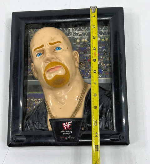 Vintage 90s WWF Stone Cold Steve Austin Walk Talker Wall Art Non-Working