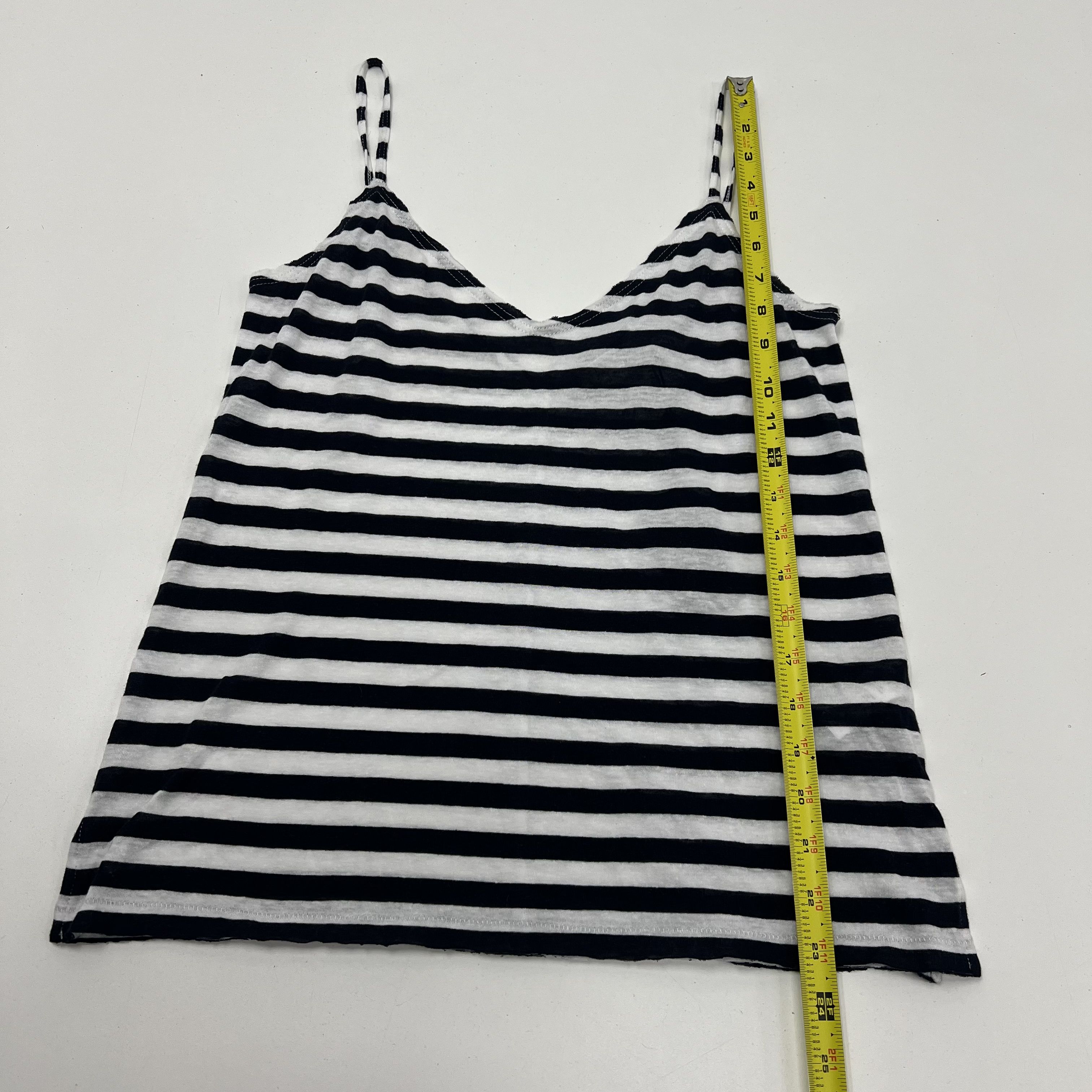 NWT Rag & Bone Laila Tank Navy White Stripe Size XS $95