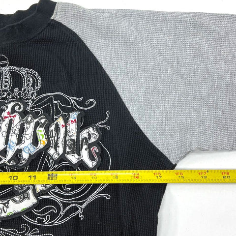 Vintage Y2K Southpole Lot of 2 Thermal Shirts Graphic Embroidered Men's XL