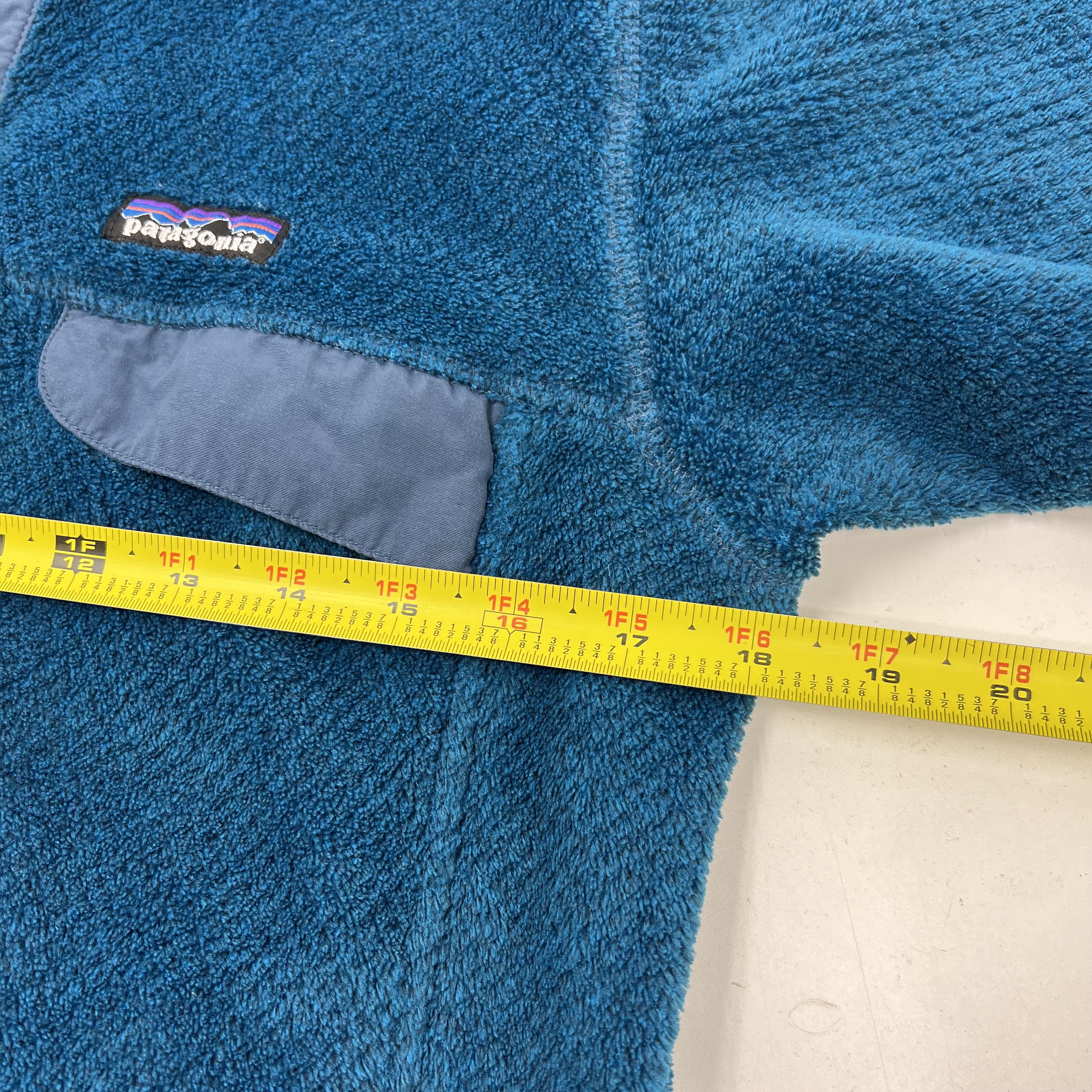 Patagonia Teal Re-Tool Snap-T Fleece Pullover Women's Size M