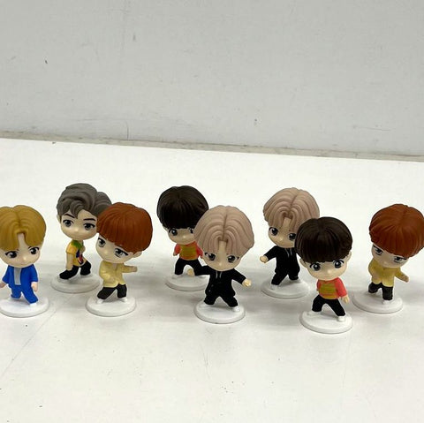 2023 TinyTAN BTS McDonald's Promo Figure Lot of 8 K-Pop Collectible Toy