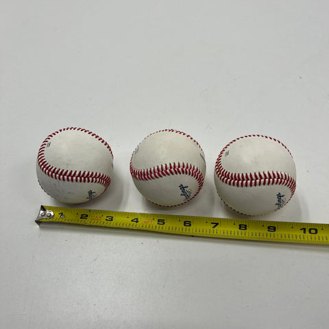 Rawlings Official Autograph Baseball Pop-Out Pen Lot of 3 Blank Sports Novelty
