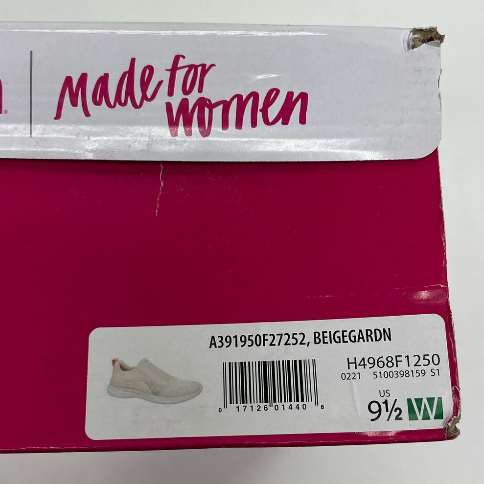 NIB Rykä Myla 2 Ivory Beige Mesh Sneaker Casual Style Shoes Women's Size 9.5