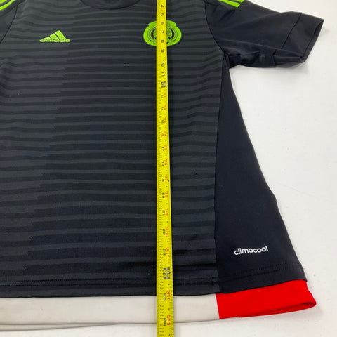 Adidas Black 2015 Away Mexico National Team Soccer Jersey Men's S