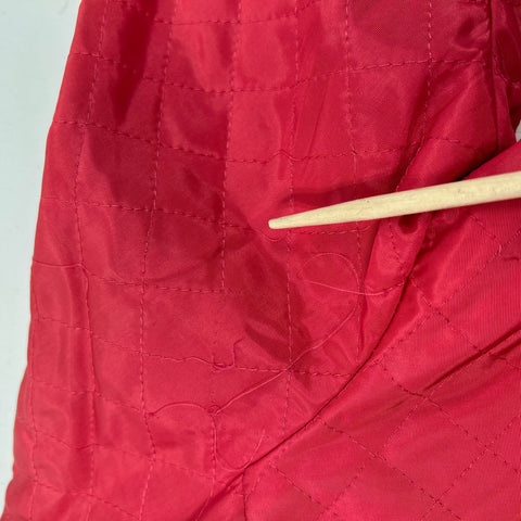 Vintage 50s Evelyn Peters Quilted Bed Jacket Frog Closure Asian Style Loungewear