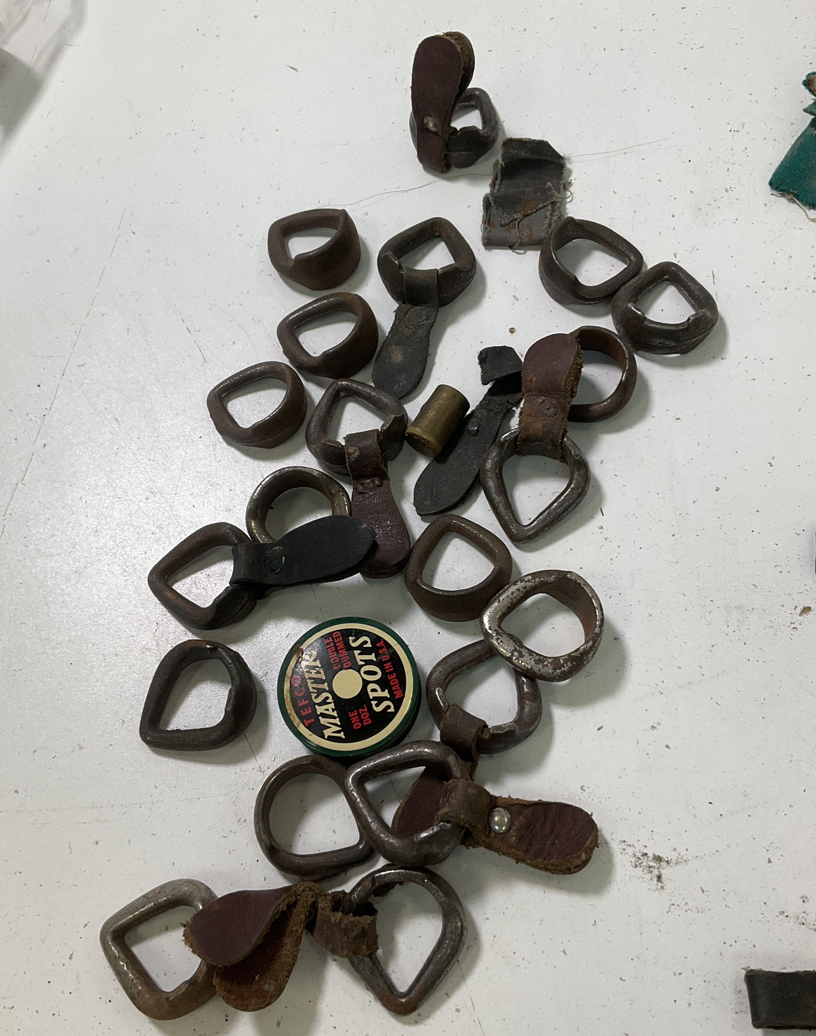 Vintage Pool Cue Repair Kit Lot Parts Clamps Brunswick Balke Collender Company