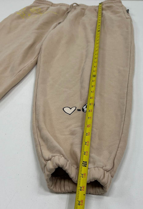 Puma x KidSuper Studios Tan Graphic Sweatpants Joggers Men's L