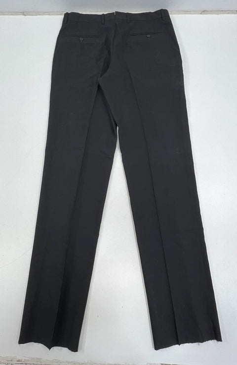 Santorelli John Varvatos Lot of 2 Mens Dress Pants Black Flat Front Size 33 34