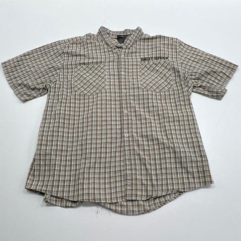 Harley Davidson Plaid Skirt - Size 3XL