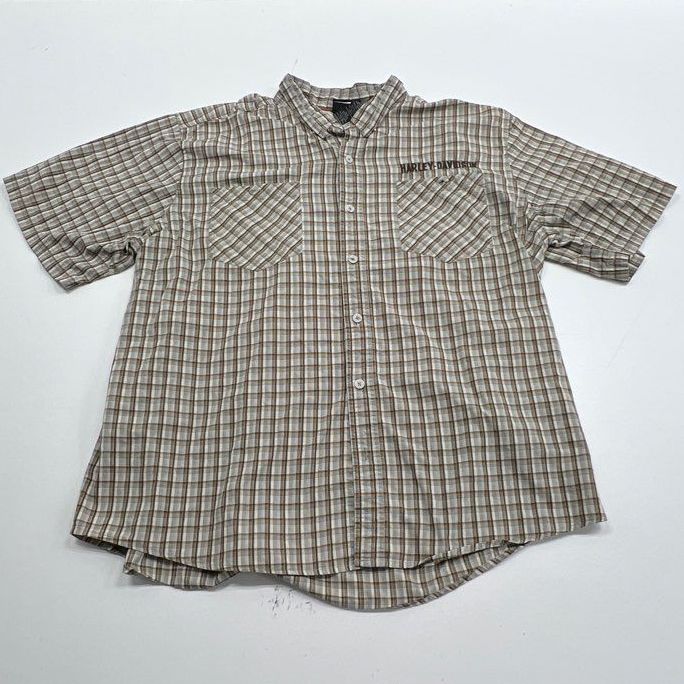 Harley Davidson Plaid Skirt - Size 3XL