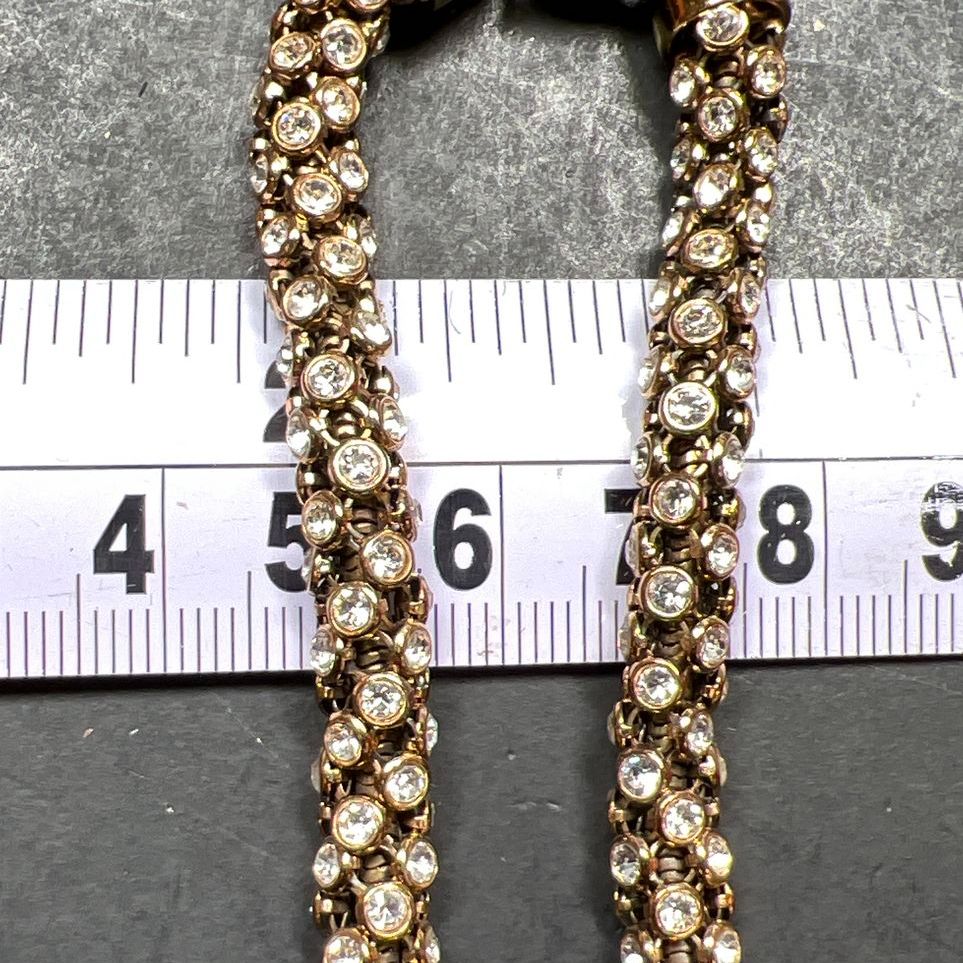 Michael Kors Rhinestone Bronze tone Bracelet