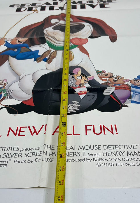 Vintage Lot of 3 Disney One Sheet Movie Posters 60s 70s 80s Theatrical