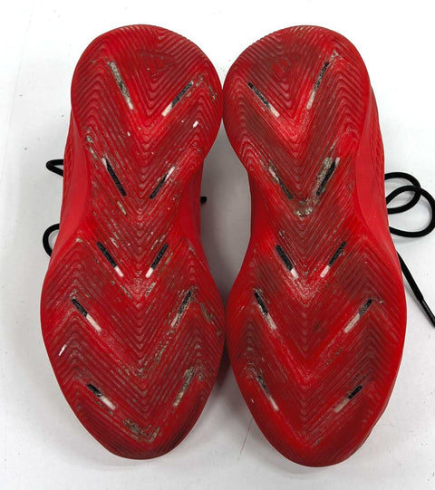 Adidas Exhibit A Victory Crimson Red Black Basketball Shoes Youth Size 5
