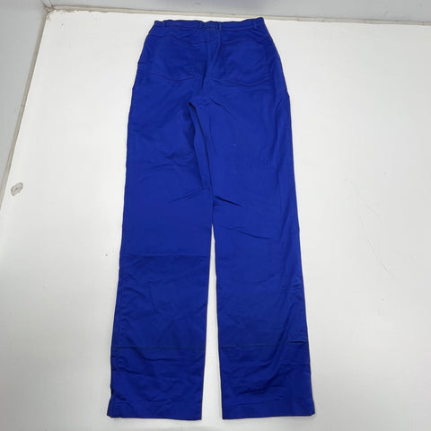 Vintage Y2K St John Sport Blue High Rise Straight Leg Pants Women's Size 12