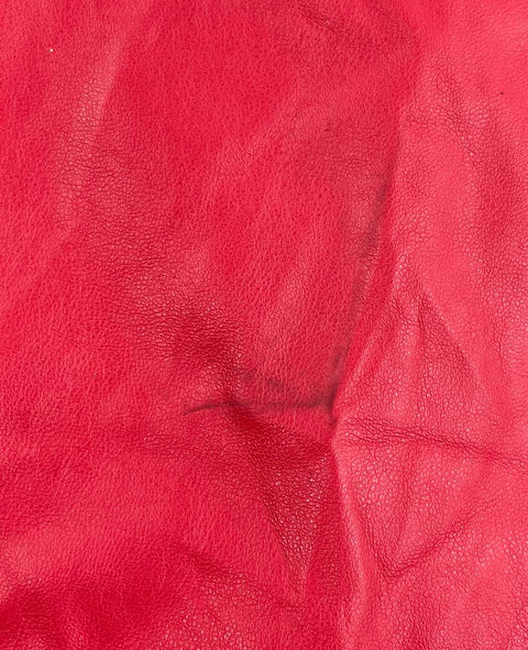 NWT NY&C Red Faux Leather Tie Neck Pant Suit Set Women's M Top 10 Pants