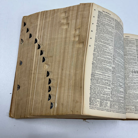 1949 Webster's New International Dictionary Second Edition Unabridged Merriam