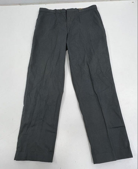 Vintage 60s 70s Lot 2 Farah Koratron Gray Brown Trousers Slacks Men's 30 33