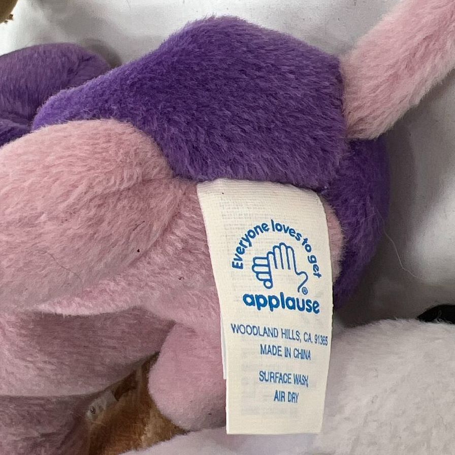 Vintage 80s Plush Lot Garfield Pound Puppies Snoopy Tonka Applause