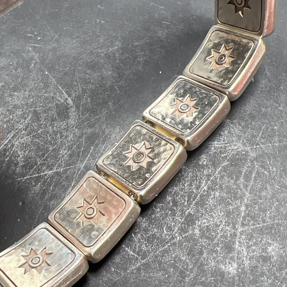Brighton Mosaic Square Panel Bead Stretch Bracelet