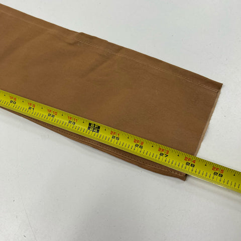 SPRWMN Tan Leather High Rise Skinny Ankle Leggings Pants Women's S NWT