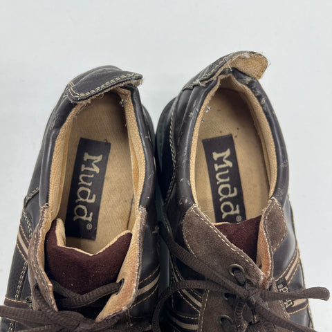 Y2K Mudd Jeffery Platform Loafer Casual Shoe Women 11M Brown