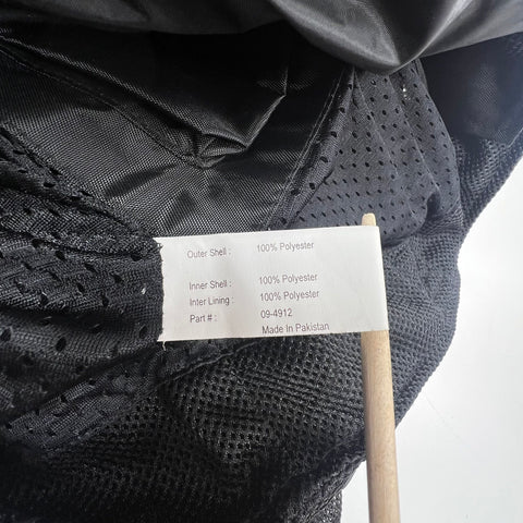 River Road Phoenix Black Mesh Vented Protective Motorcycle Jacket Men's 2XL