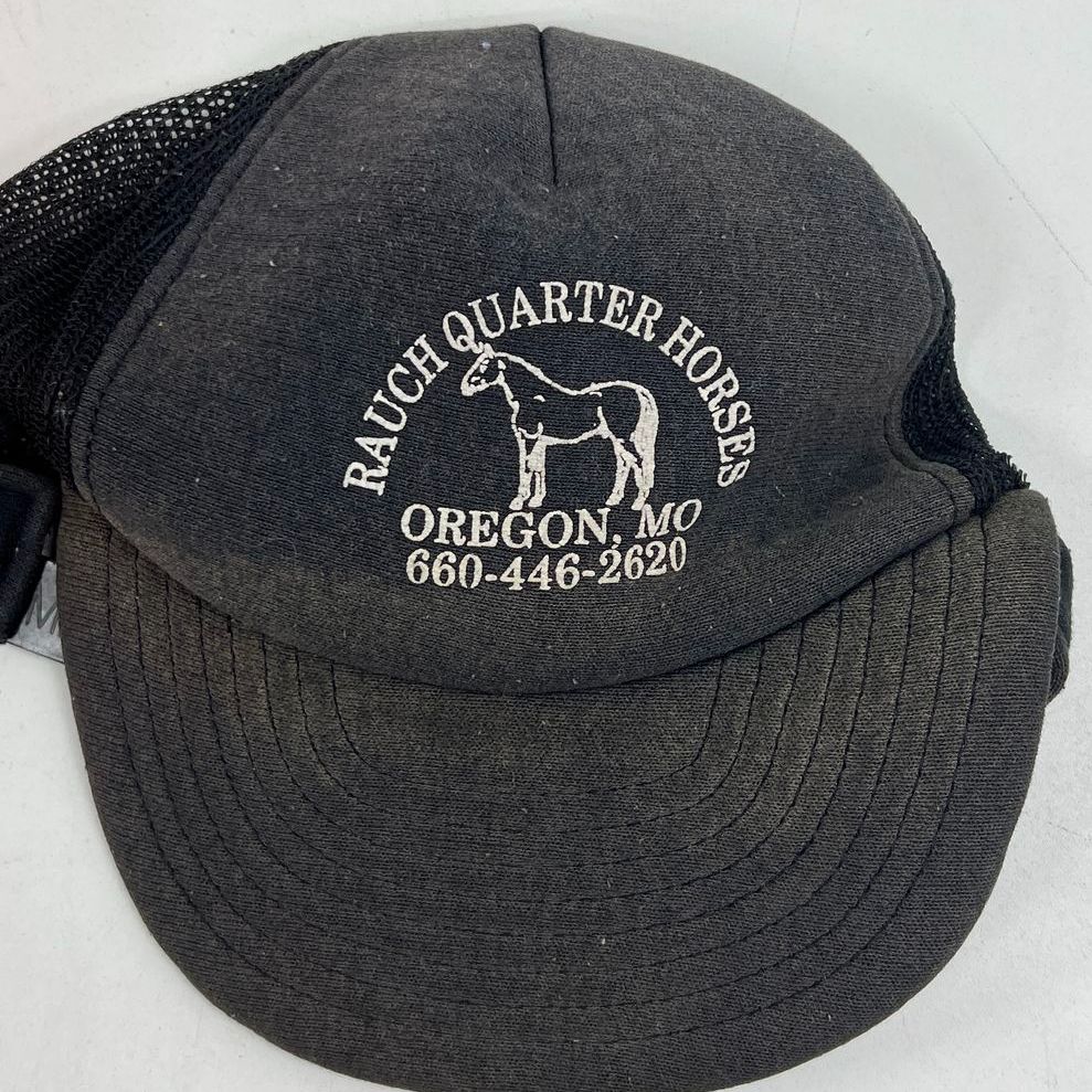 Vintage Lot 5 Trucker Hats Snapback Mesh Farm Work Promo Caps Mens Adjustable