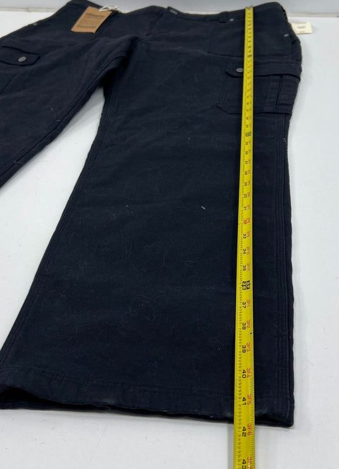 Duluth Black DuluthFlex Fire Hose Lined Cargo Pants Women's 18x31 NWT