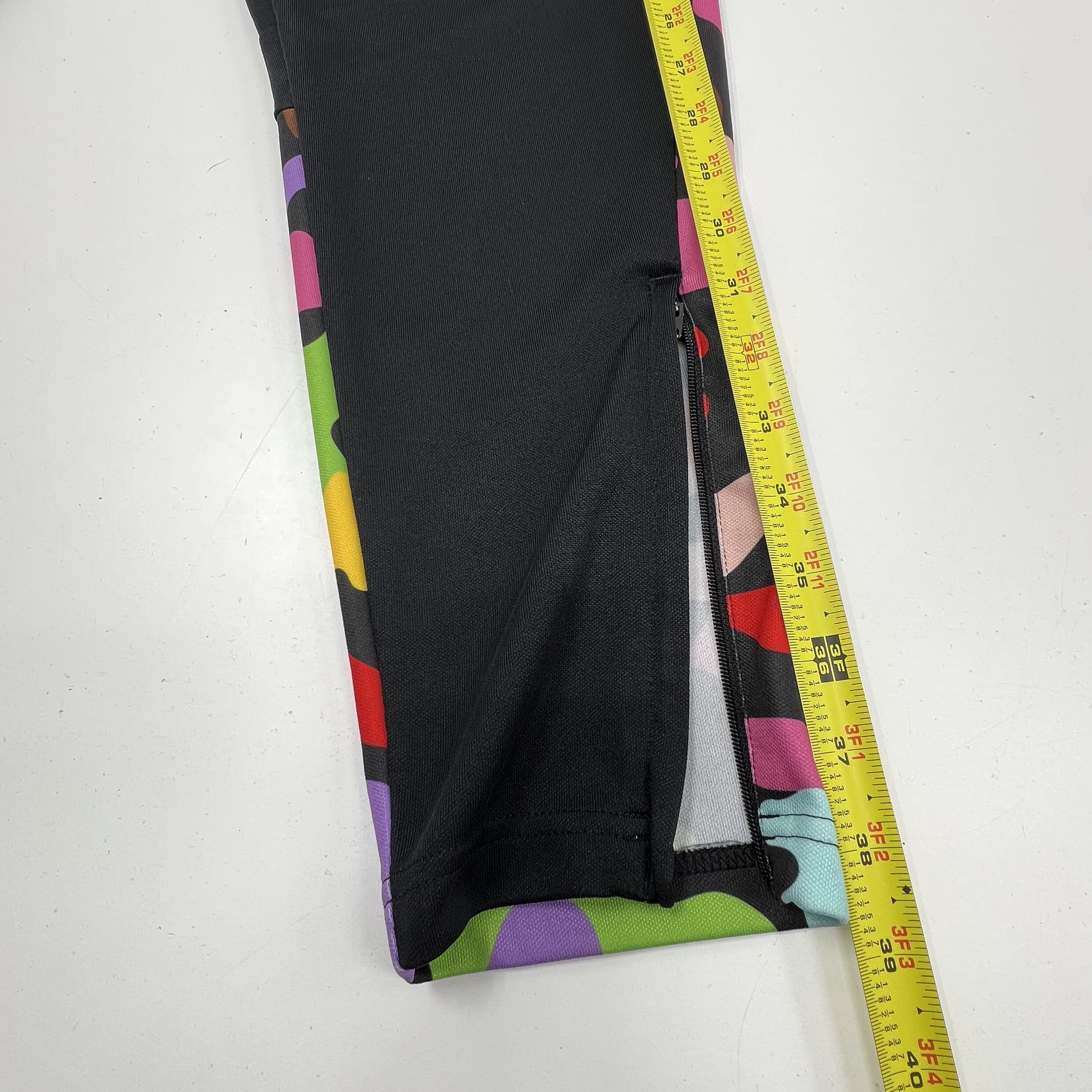 Adidas x Rich Mnisi Tiro Track Pants Black Multicolor Abstract Print Men's Size