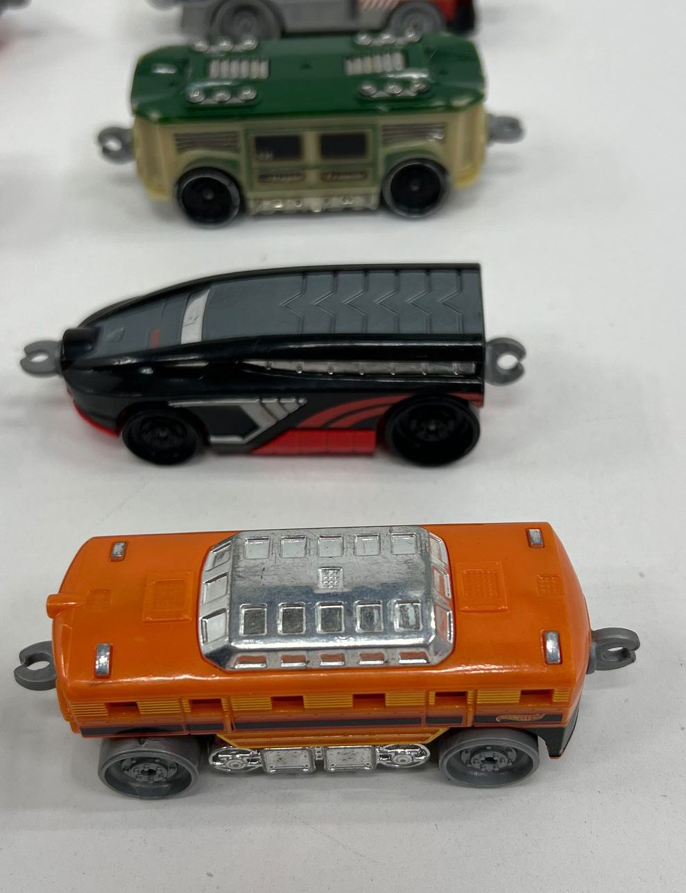 Collectible Mattel Hot Wheels Train Cars Lot C2010 -11 Mixed Styles & Colors