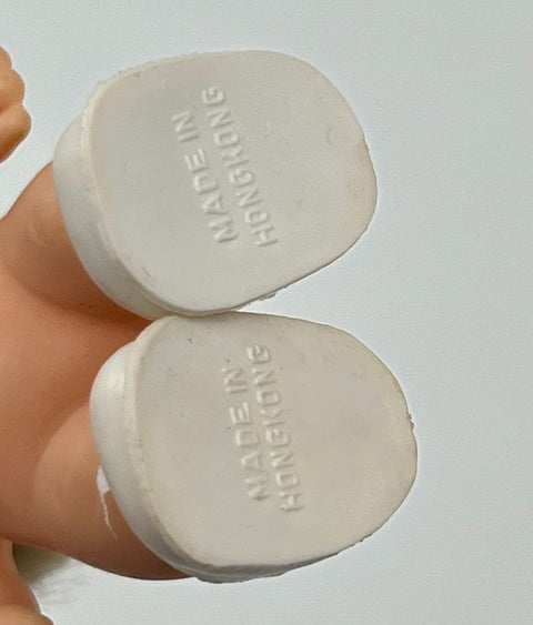 Vintage 1965 Uneeda Pee Wees Doll Lot of 3 Miniature Figures Hong Kong