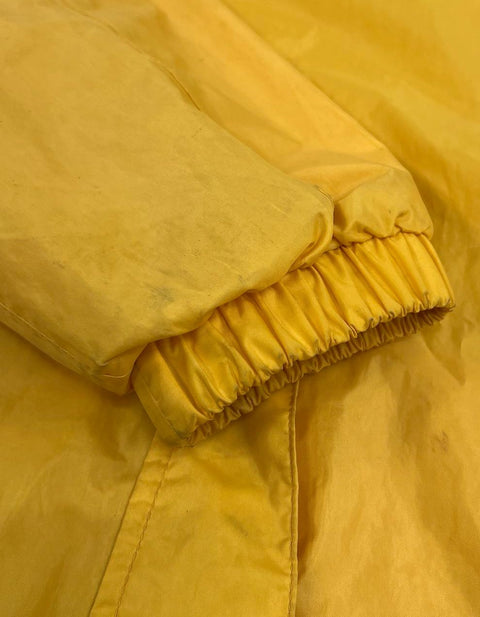Viking Vintage Y2K Yellow Nova Scotia Hooded Windbreaker Jacket Men's 2XL