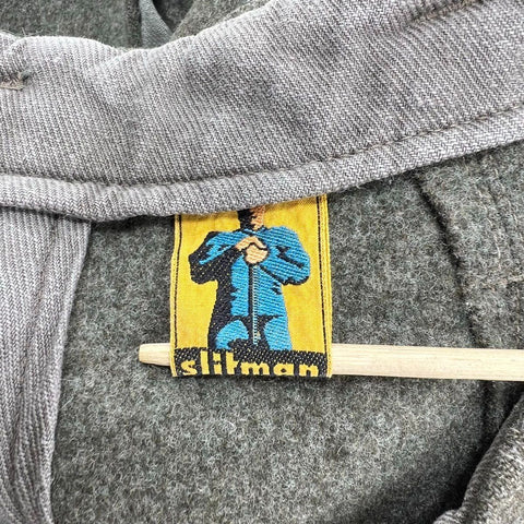 Vintage Slitman Swedish Military M39 Gray Wool Field Pants Trousers Men's 25